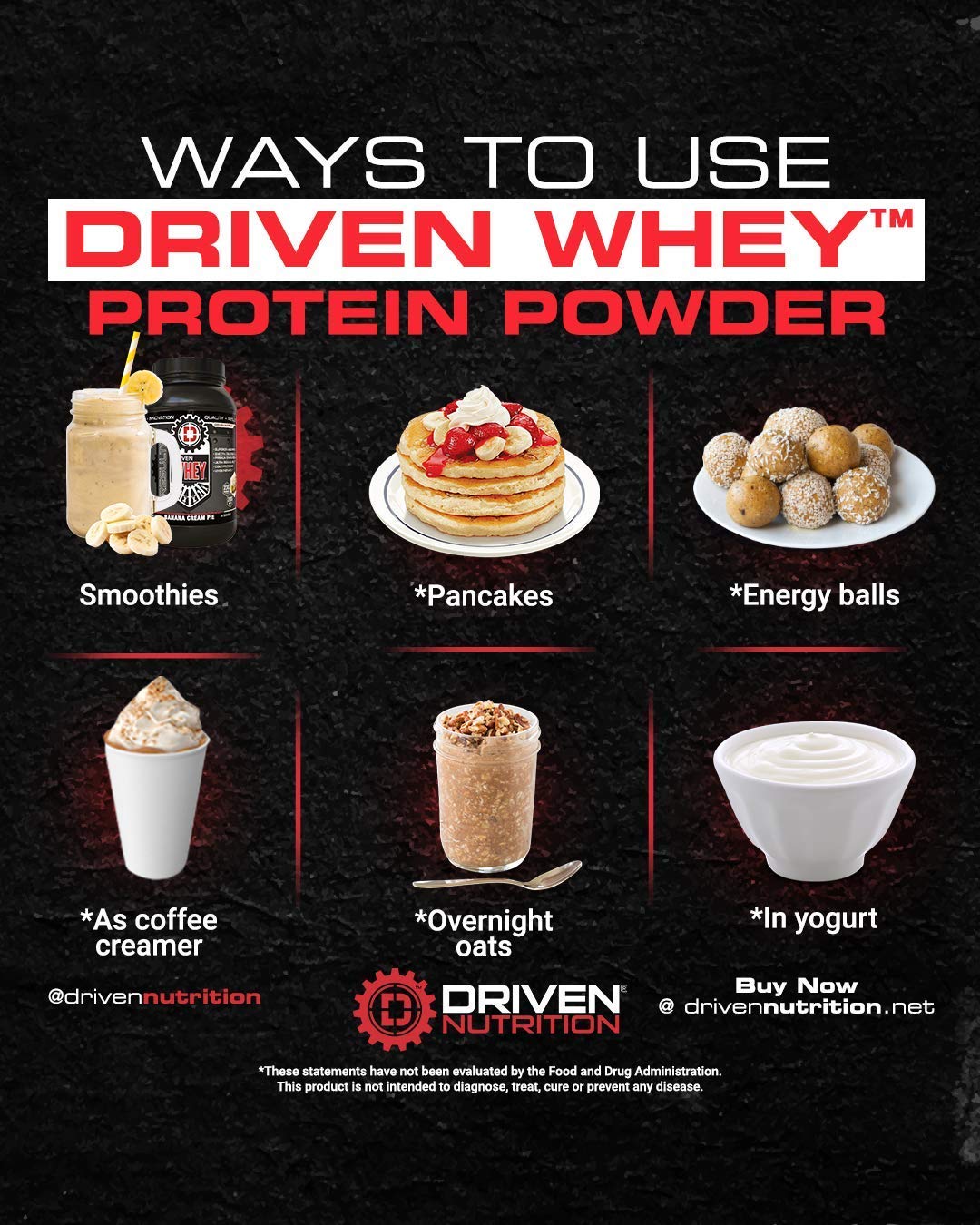 Driven WHEY- Grass Fed Whey Protein Powder: Delicious, Clean Protein Shake Driven NutritionBuy Supplements Australia