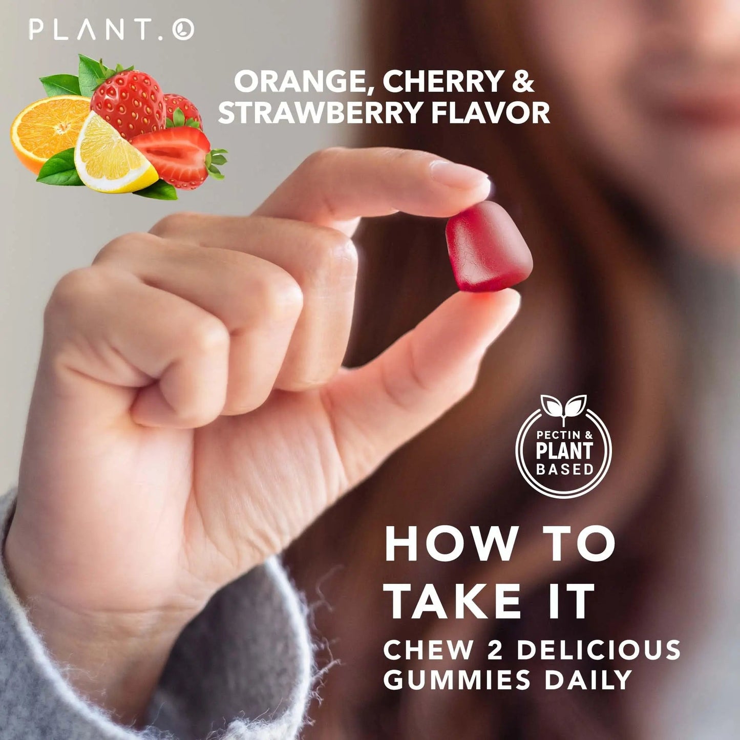 Complete Multivitamin Gummies for Adults – All-in-One Blend of Vitamin A B C D E Zinc and Biotin - Adult Vitamin Gummy for Energy and Immunity PLANT.O NUTRITION