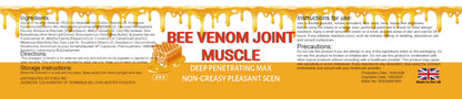 MRBOOHINET Organic Bee Venom Therapy Serum, Professional Joint & Muscle & Bone Release Cream - 24 Hour Soothing Effective Release for Back, Neck, Hand, Foot, Knee, Muscle, Shoulder, Hip, Nerve MRBOOHINETBuy Supplements Australia
