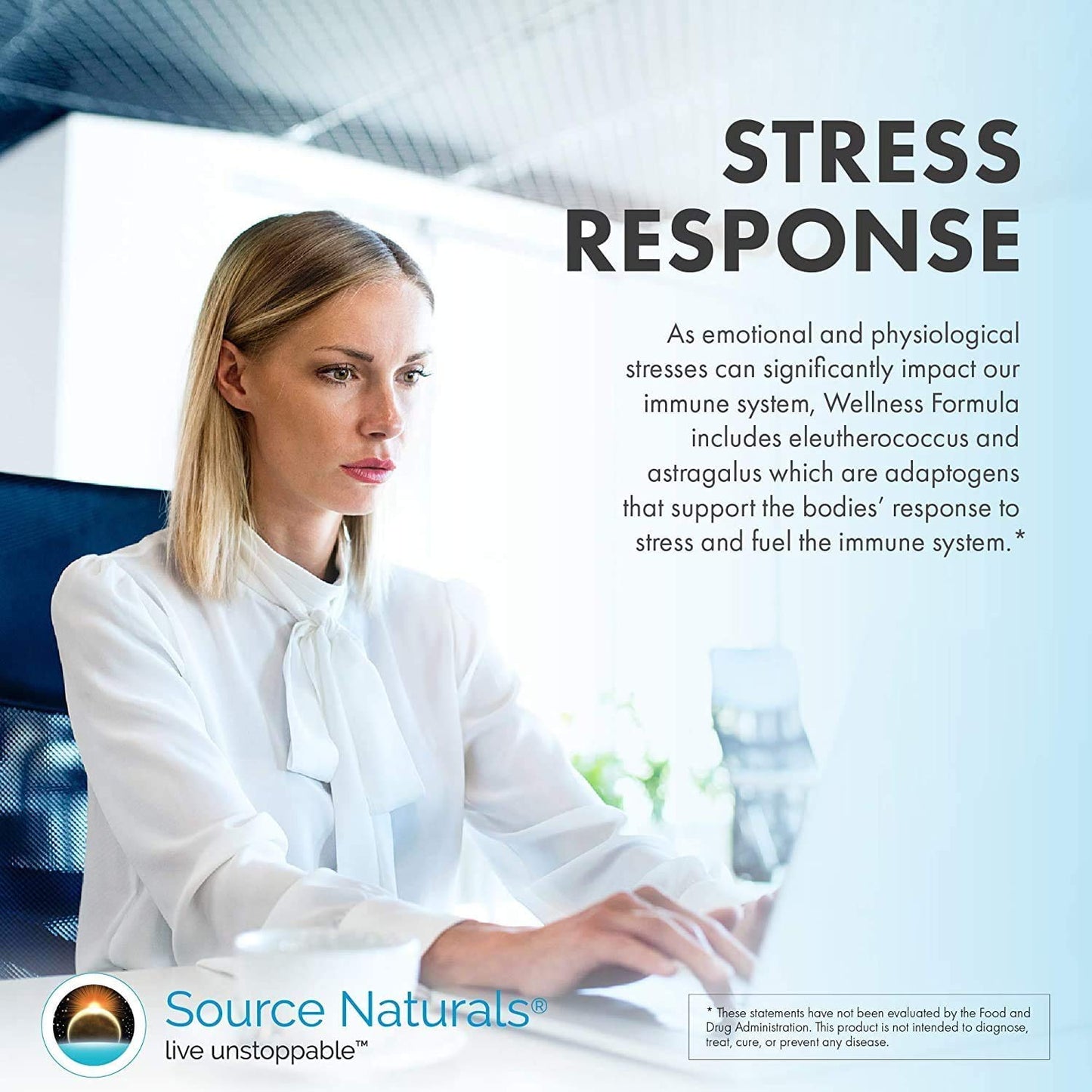 Source Naturals Wellness Formula Bio-Aligned Vitamins & Herbal Defense - Immune System Support Supplement & Immunity Booster - 45 Tablets Source NaturalsBuy Supplements Australia