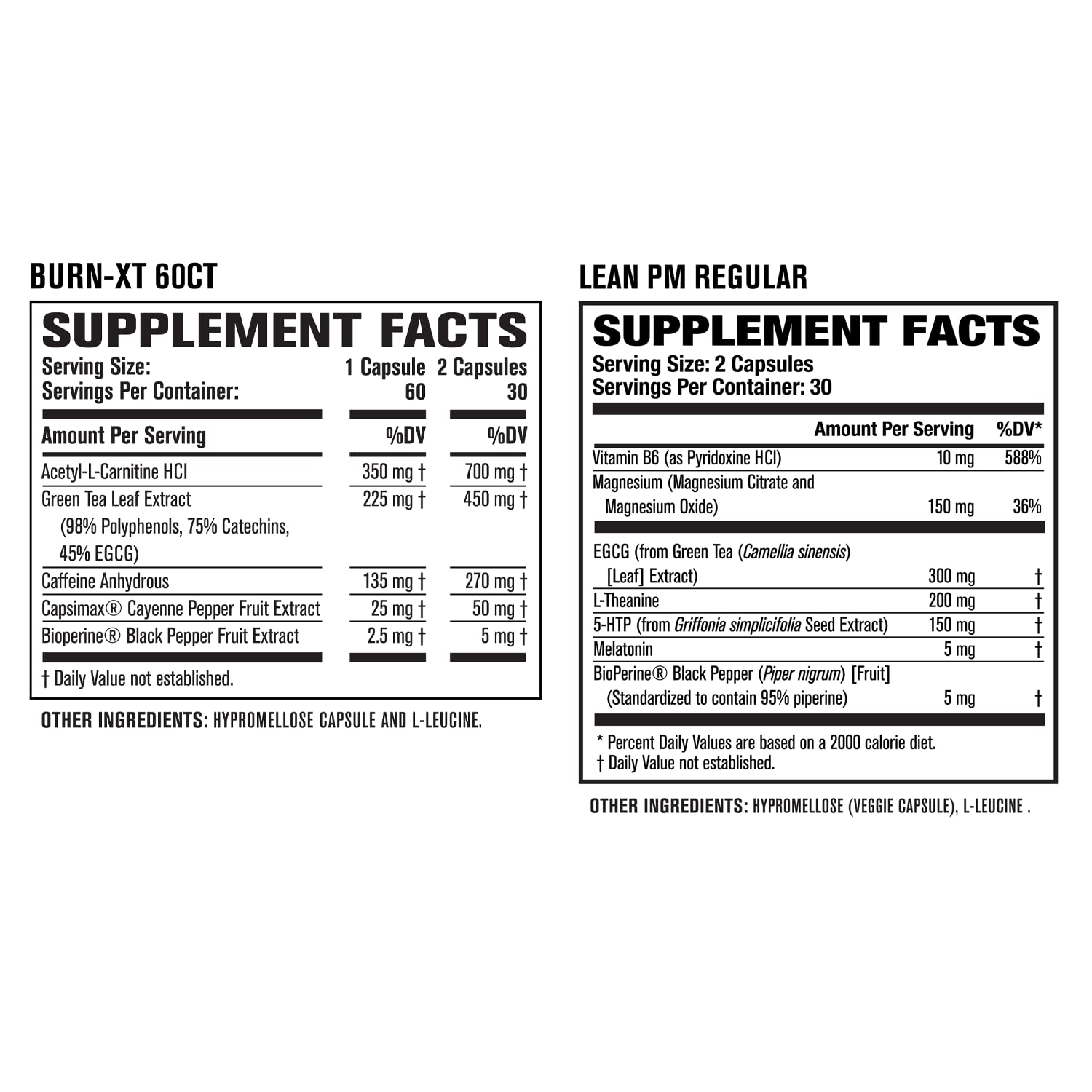 Jacked Factory Burn XT Thermogenic Fat Burner & Lean PM Nighttime Jacked FactoryBuy Supplements Australia