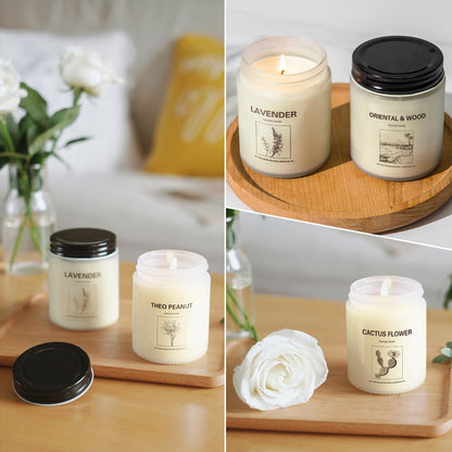 6 Pack Scented Candles, Aromatherapy Candles Gifts Set for Women, 42.6 oz 300 Hour Long Lasting YINUO LIGHTBuy Supplements Australia