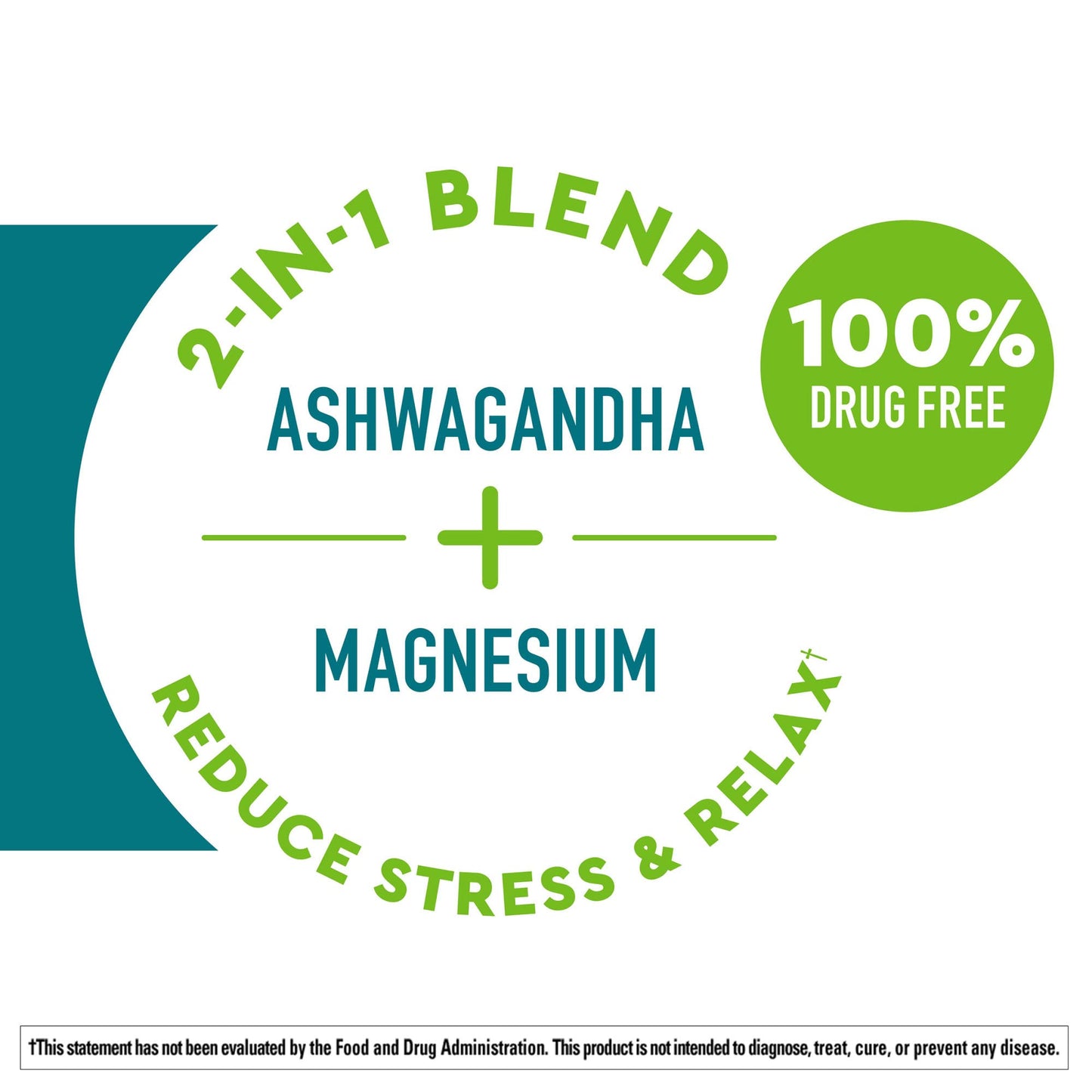 Nature Made Wellblends Calm & Relax, Ashwagandha 125 mg, Magnesium 300 mg Nature MadeBuy Supplements Australia