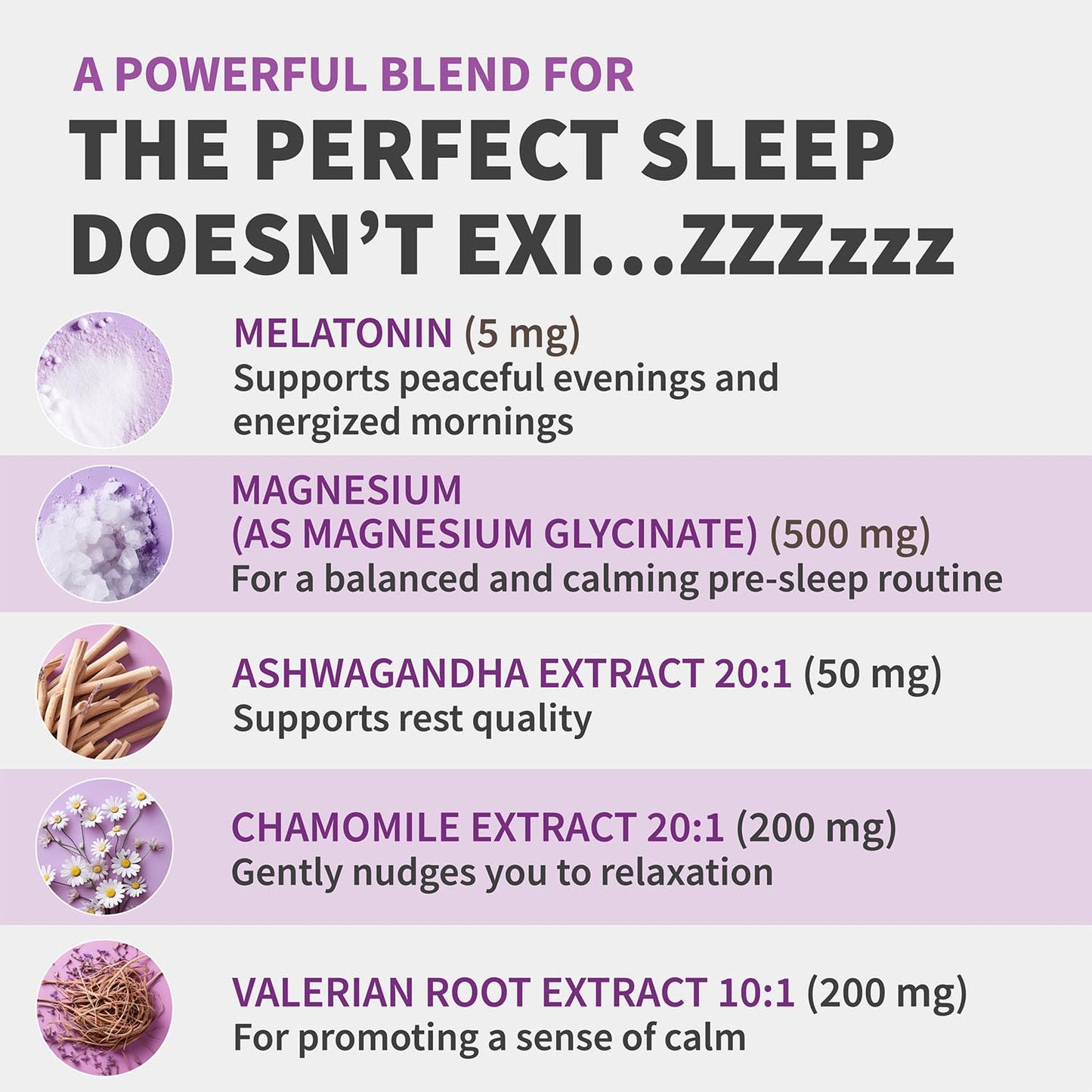 12-in-1 Melatonin Sleep Capsules - Natural Sleep Aids for Adults with Melatonin 5mg and Magnesium Glycinate 500mg, Sleep Aid with Ashwagandha, L Theanine, Valerian Root, GABA, 5-HTP (90ct, Pack of 1) MEDCHOICEBuy Supplements Australia