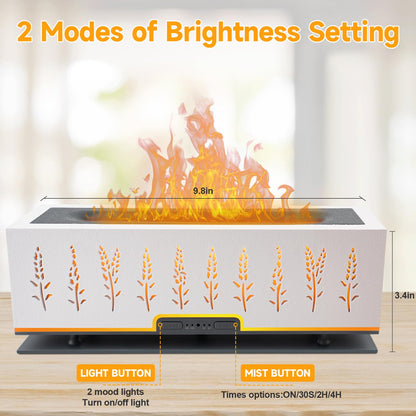 WENPHONE Flame Air Aroma Diffuser Humidifier, Essential Oil Diffuser, 200ml Aromatherapy Diffuser WENPHONEBuy Supplements Australia