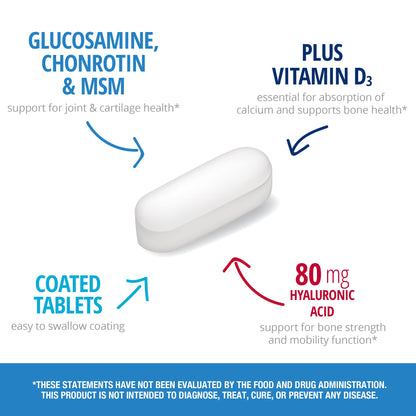 21st Century Arthri-Flex Advantage® + Vitamin D3, 120 Coated Tablets 21st CenturyBuy Supplements Australia