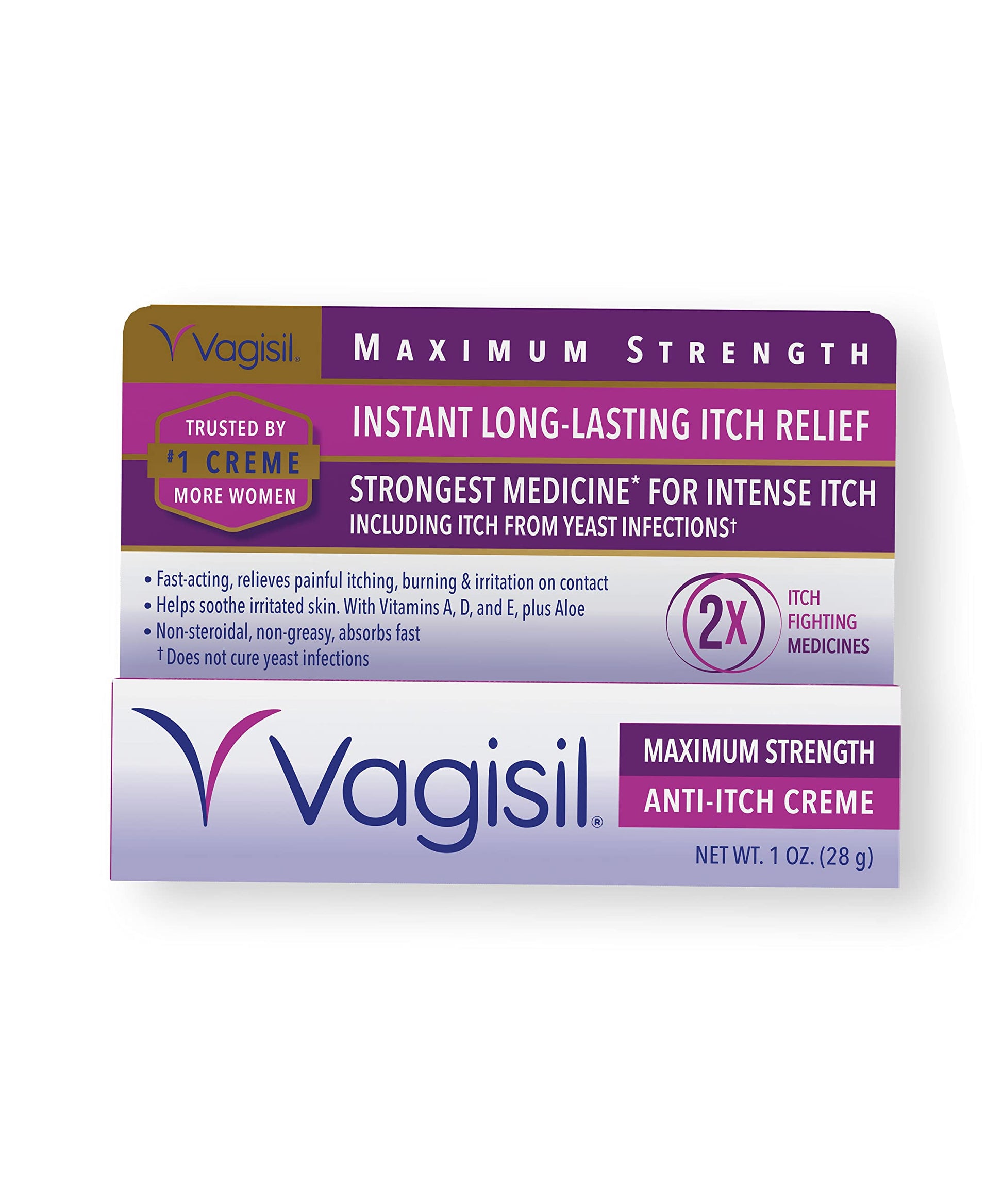 Nature's Way Probiotic Pearls for Women & Vagisil Maximum Strength Feminine Anti-Itch Cream Nature's WayBuy Supplements Australia