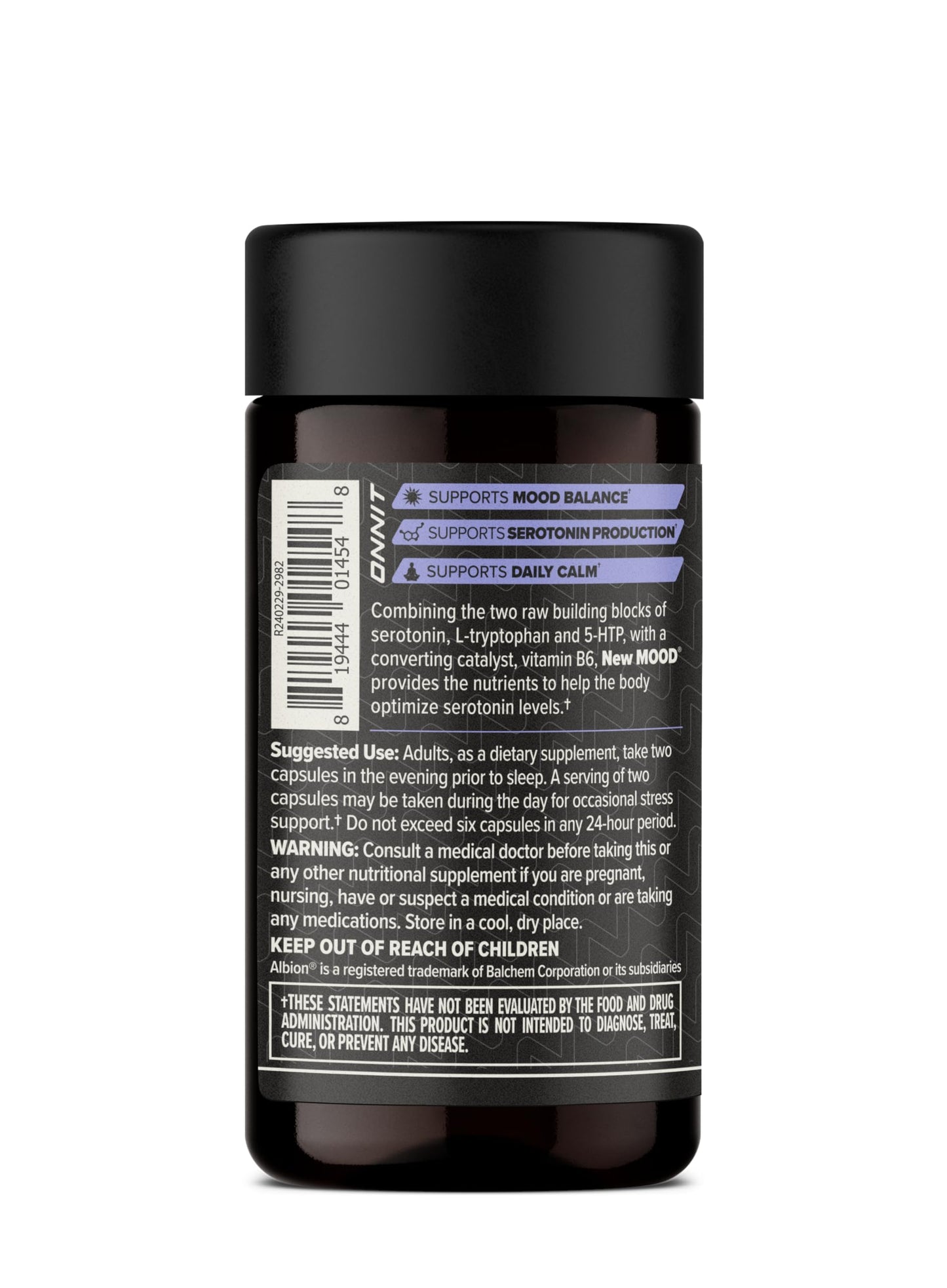 ONNIT Cognitive & Mood Support Bundle: Alpha Brain Nootropic Capsules (30 Count) + New Mood Stress Support Capsules (60 Count), IGEN Non-GMO Tested Focus, Mental Clarity, Relaxation & Sleep, 2 Pack ONNITBuy Supplements Australia