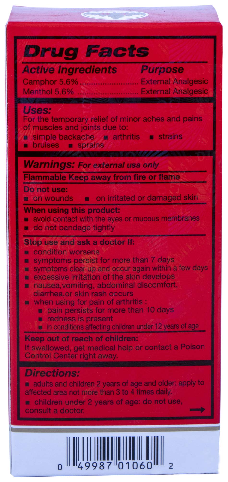 ZHENG GU SHUI - External Analgesic Lotion, 3.4 Oz Solstice Medicine CompanyBuy Supplements Australia