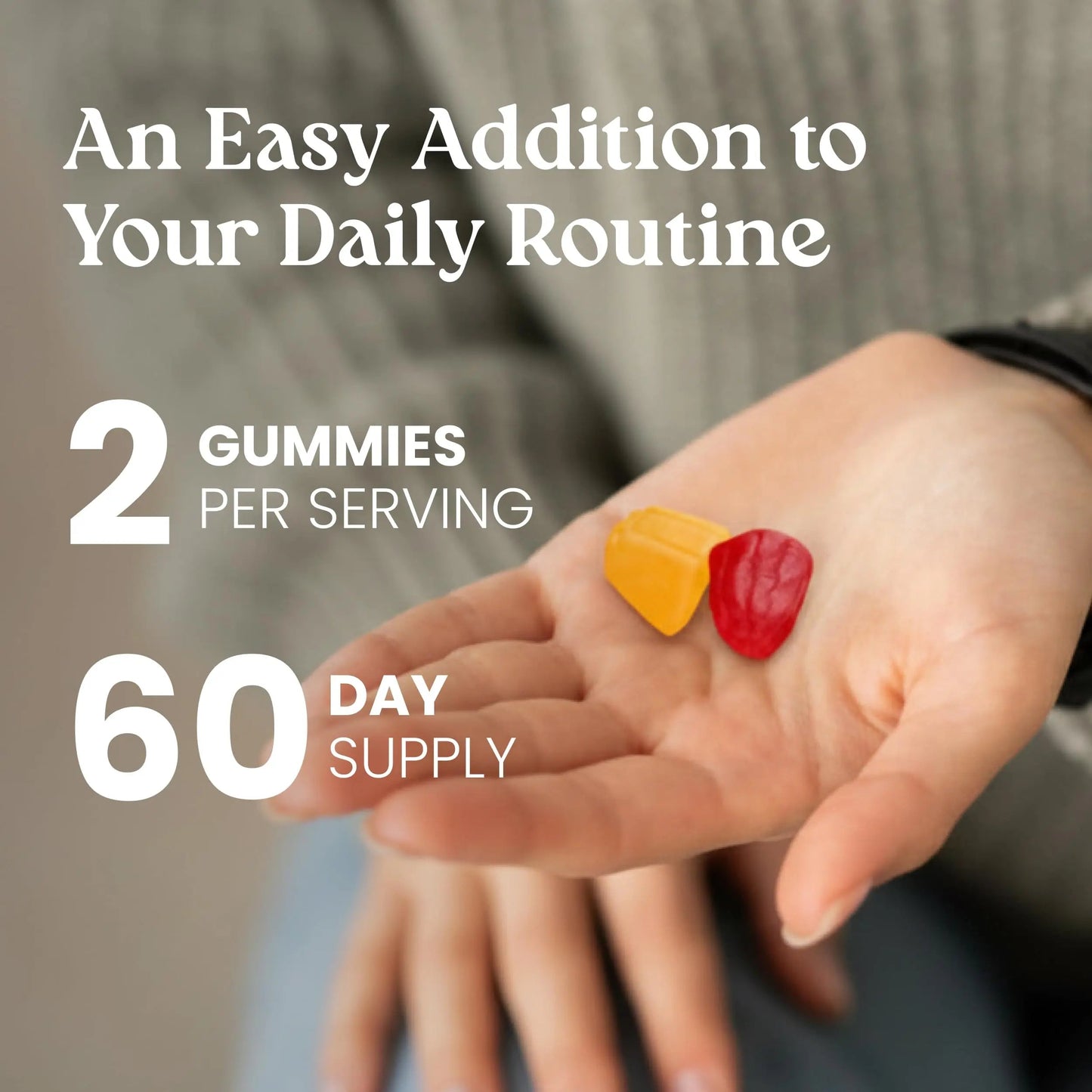 VITA GLOBE Adult Multivitamin Gummies – 9 Daily Vitamins with C, D, E, B6, B12, Folate & Biotin | Delicious Juicy Trio Orange VITA GLOBE