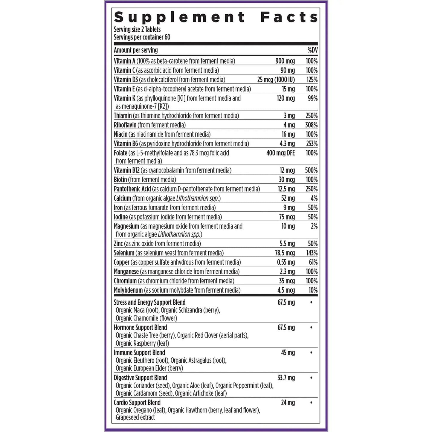 New Chapter Women's Multivitamin Advanced Formula for Stress, Bone, Immune, Beauty & Energy Support, Higher Levels New ChapterBuy Supplements Australia