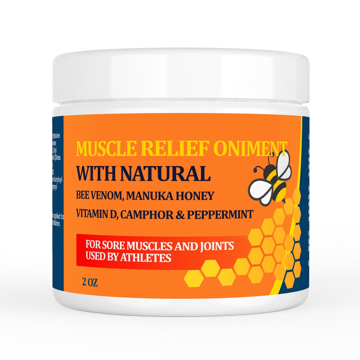 Beeswax and Honey Fast Acting Joint Muscle Bone Cream, Immediate Help for Back, Neck, Hand, Feet, Knee, Shoulder, Topical, Nerve, Plantar, Ankle, Foot Discomfort, Natural Added YOKOBBYESBuy Supplements Australia