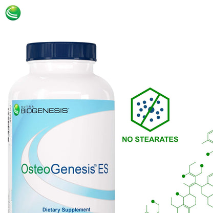 Nutra Biogenesis Osteogenesis - Bone Health Supplements for Women & Men, Vitamin D3 K2 & Calcium for Bone Density & Healing, Minerals Zinc, Magnesium & Boron - 240 Veggie Capsules Nutra BioGenesisBuy Supplements Australia
