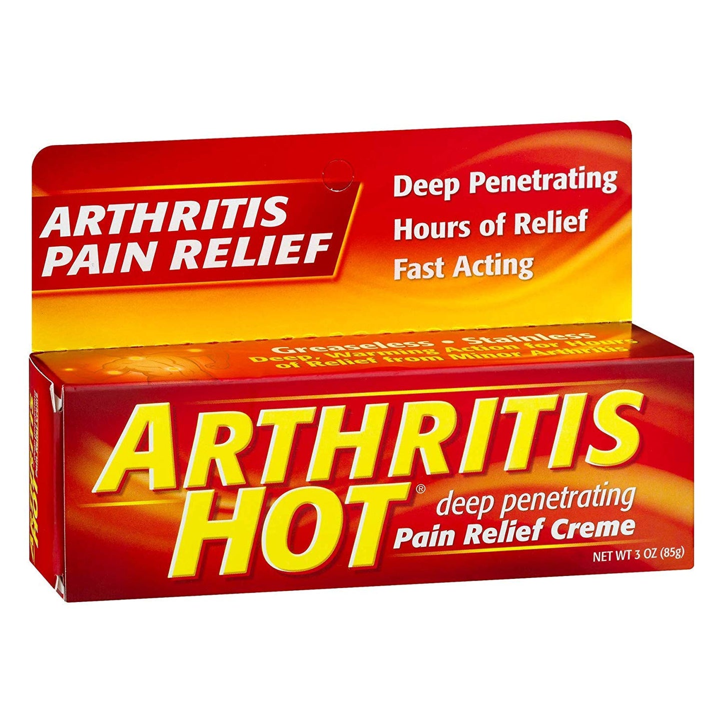 Arthritis Hot Pain Relief Creme-3, oz. Arthritis HotBuy Supplements Australia