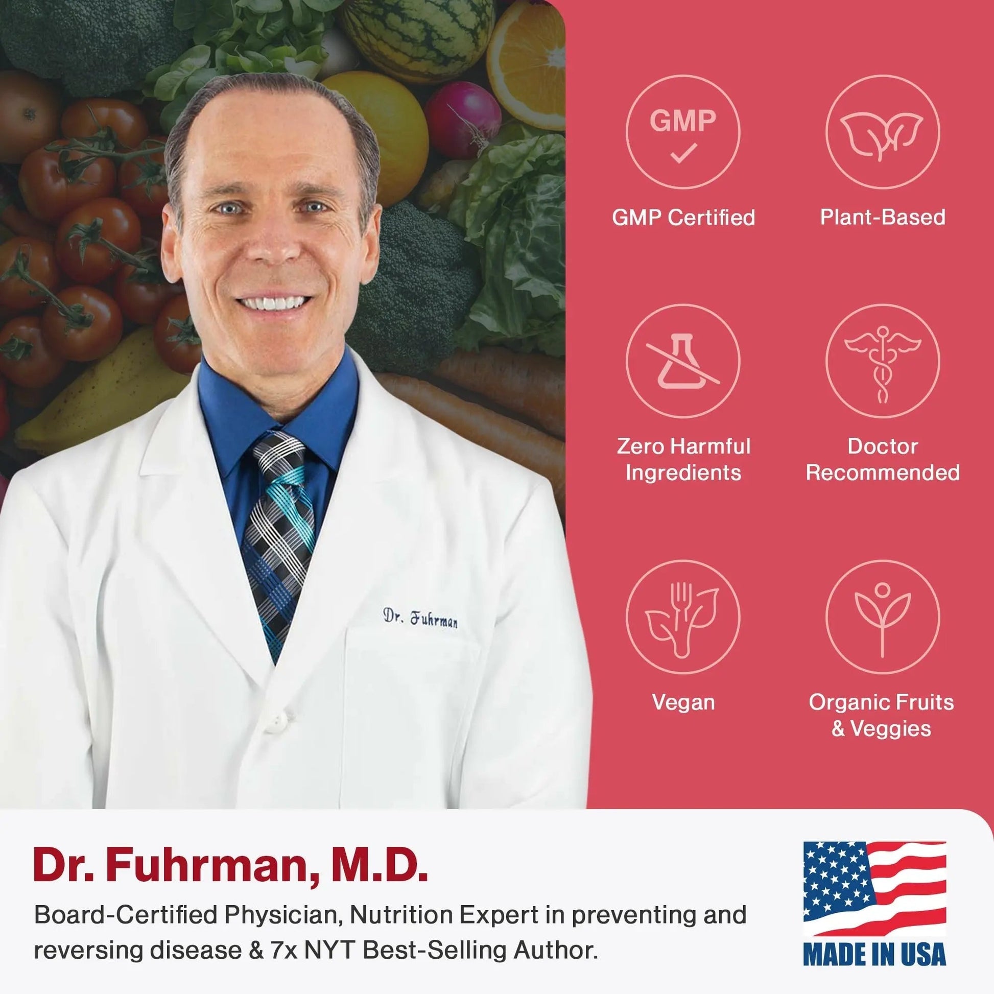 Dr. Fuhrman Pixie Vites Chewable Children's multivitamin | Whole Food Kids Multi with Vitamin D3, K2 & Zinc | Dr. FuhrmanBuy Supplements Australia