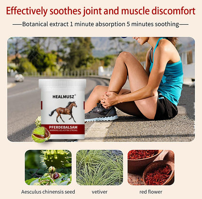 Horse Chestnut Cream Extra Strength Warming Massage Gel 16.9 Fl Oz (500mL) - Pferdebalsam for Varicose Veins, Muscle, Neck & Joint Discomfort, Bruises and Numbness ciwollBuy Supplements Australia