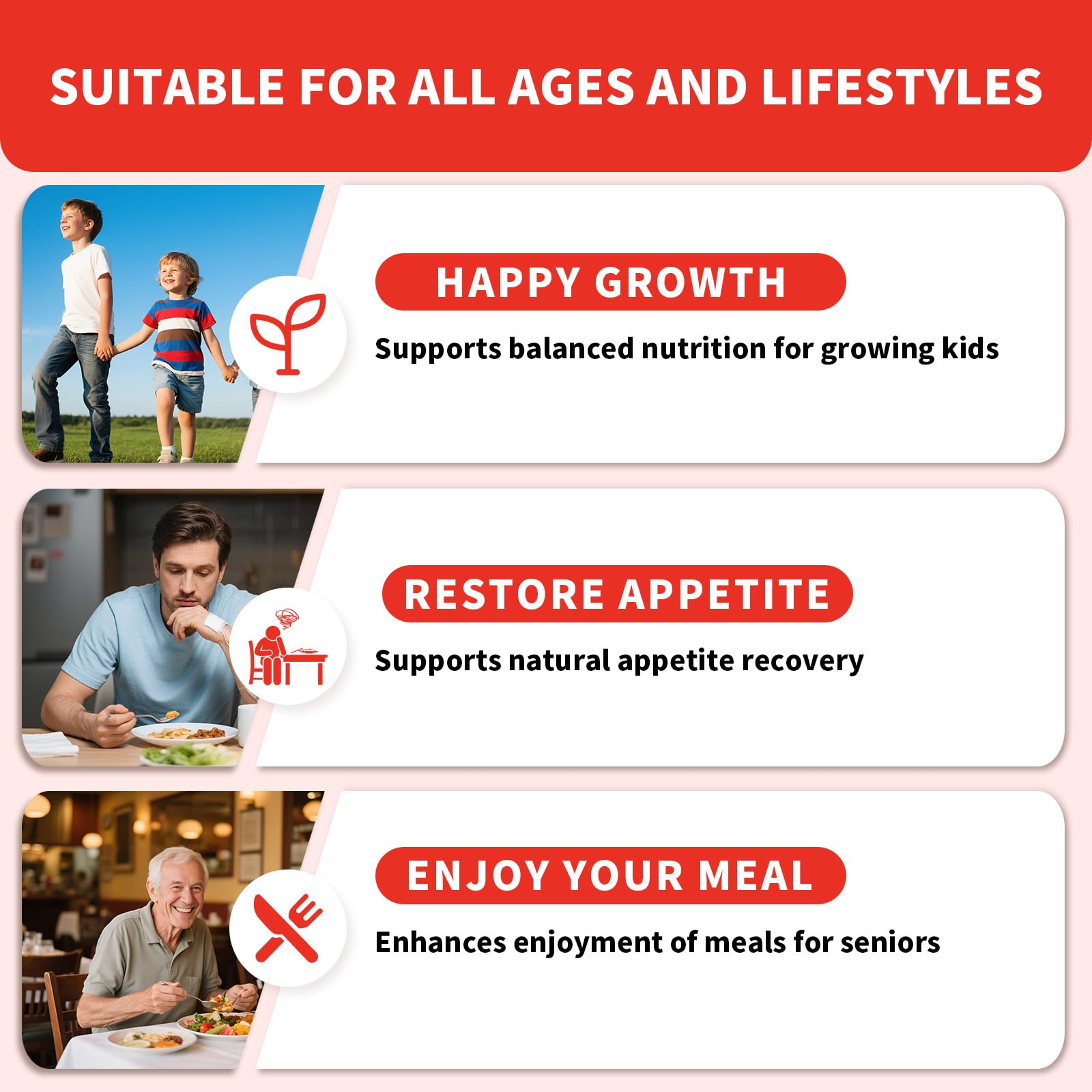 Appetite Booster Gummies for Kids Adults: Appetite Support Supplement with Bromelain Hawthorn Zinc Vitamin B12 for Healthy Digestive & Nutritional Balance, Sugar Free Mixed Fruit Flavor Vegan 30 Days WellcatcherBuy Supplements Australia