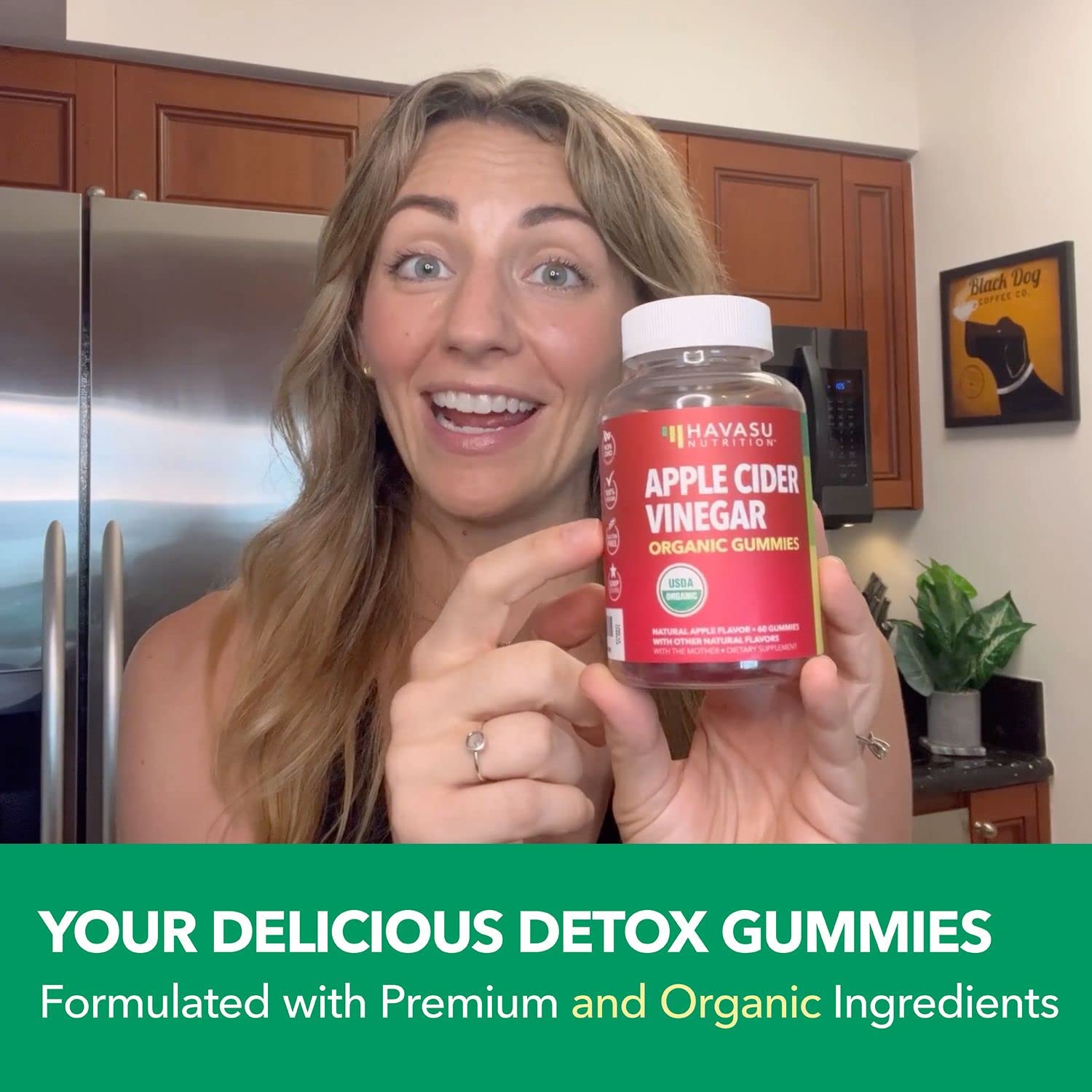 Organic Apple Cider Vinegar Gummies Detox | The Mother Enzyme | ACV Gummy HAVASU NUTRITIONBuy Supplements Australia
