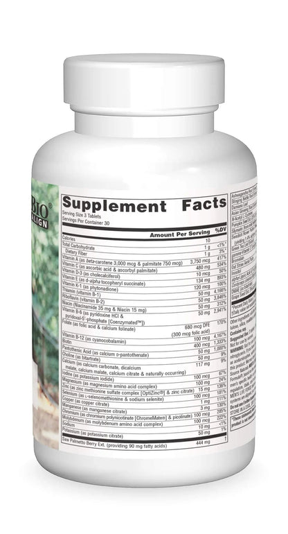 Source Naturals Men's Life Force Multiple Daily Multivitamin & Immune Health Supplement - 13 Essential Vitamins, Nutrients & Minerals - 180 Tablets Source Naturals