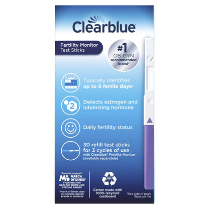Clearblue Fertility Monitor Test Sticks, 30 count ClearblueBuy Supplements Australia