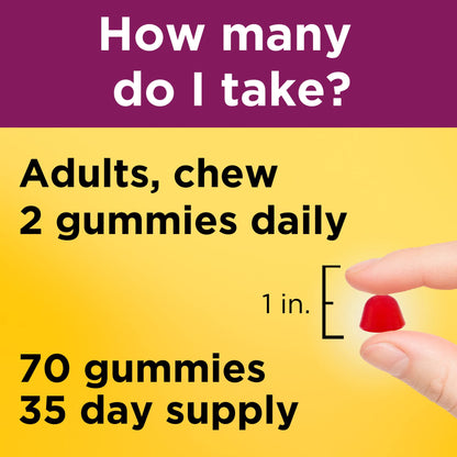 Nature Made Multivitamin For Women, Womens Gummy Multivitamins for Daily Nutritional Support, 70 Multi Vitamin Gummies, 35 Day Supply
