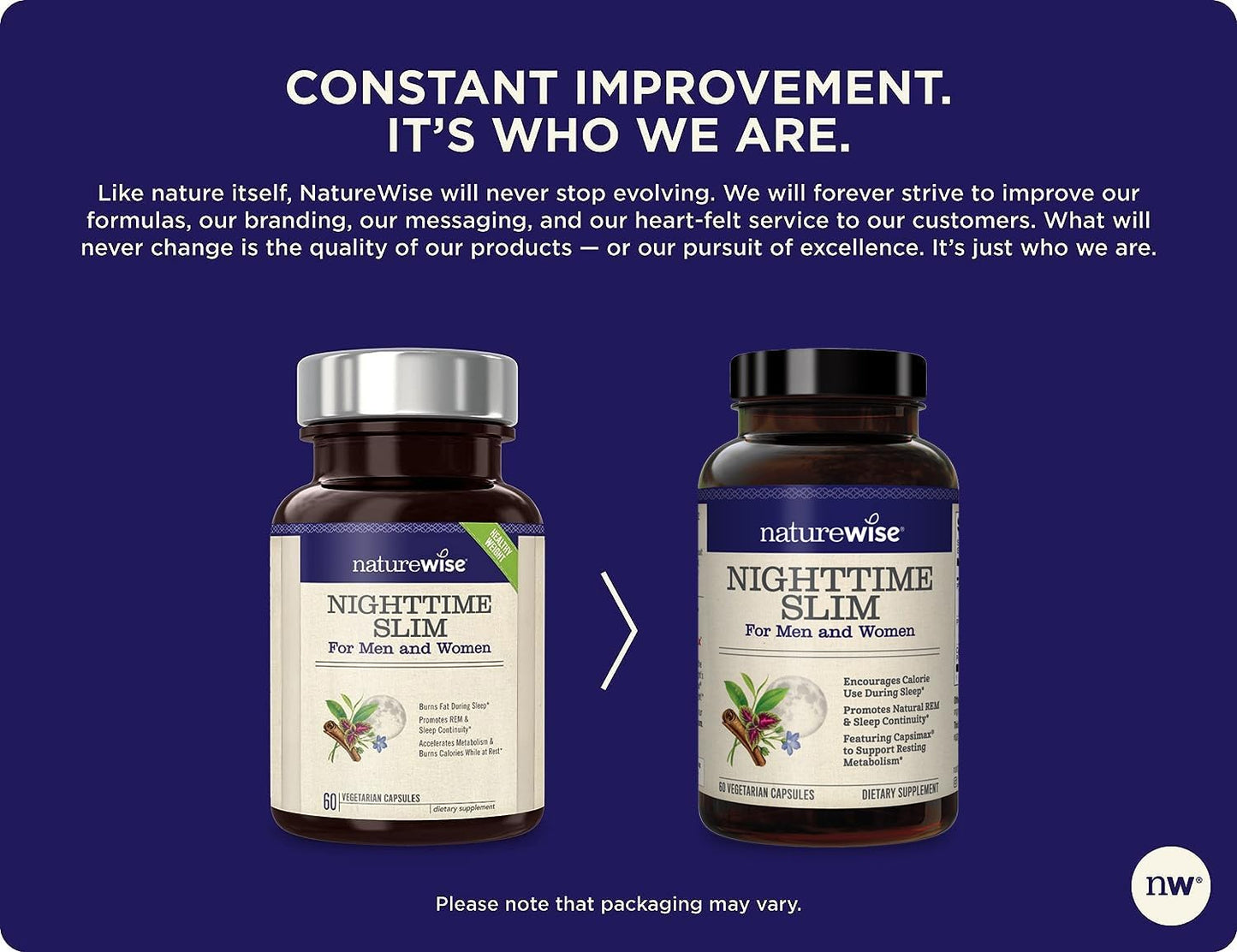NatureWise Nighttime Slim with Capsimax - Natural Thermogenic Green Coffee Bean & Forskolin NatureWiseBuy Supplements Australia