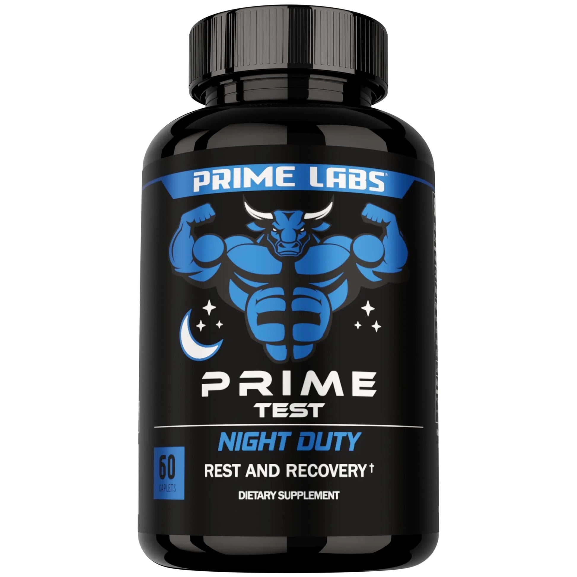 Prime Labs Night Duty - Nighttime Testosterone Booster & Sleep Support - PM Rest & Muscle Recovery Supplements - 60 Count Prime LabsBuy Supplements Australia