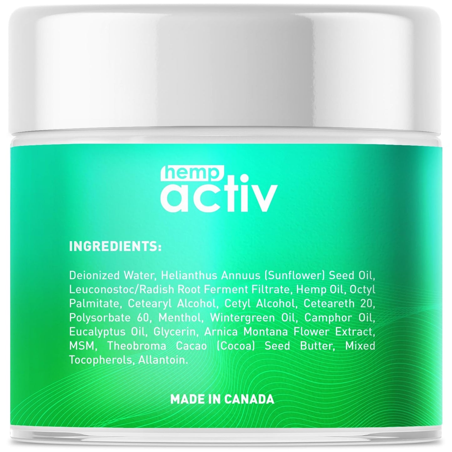HEMPACTIV Cooling Hemp Cream – Menthol, MSM & Arnica – Fast-Absorbing, Non-Greasy Formula for Muscles & Joints – 4oz Best-Value Size HEMPACTIVBuy Supplements Australia