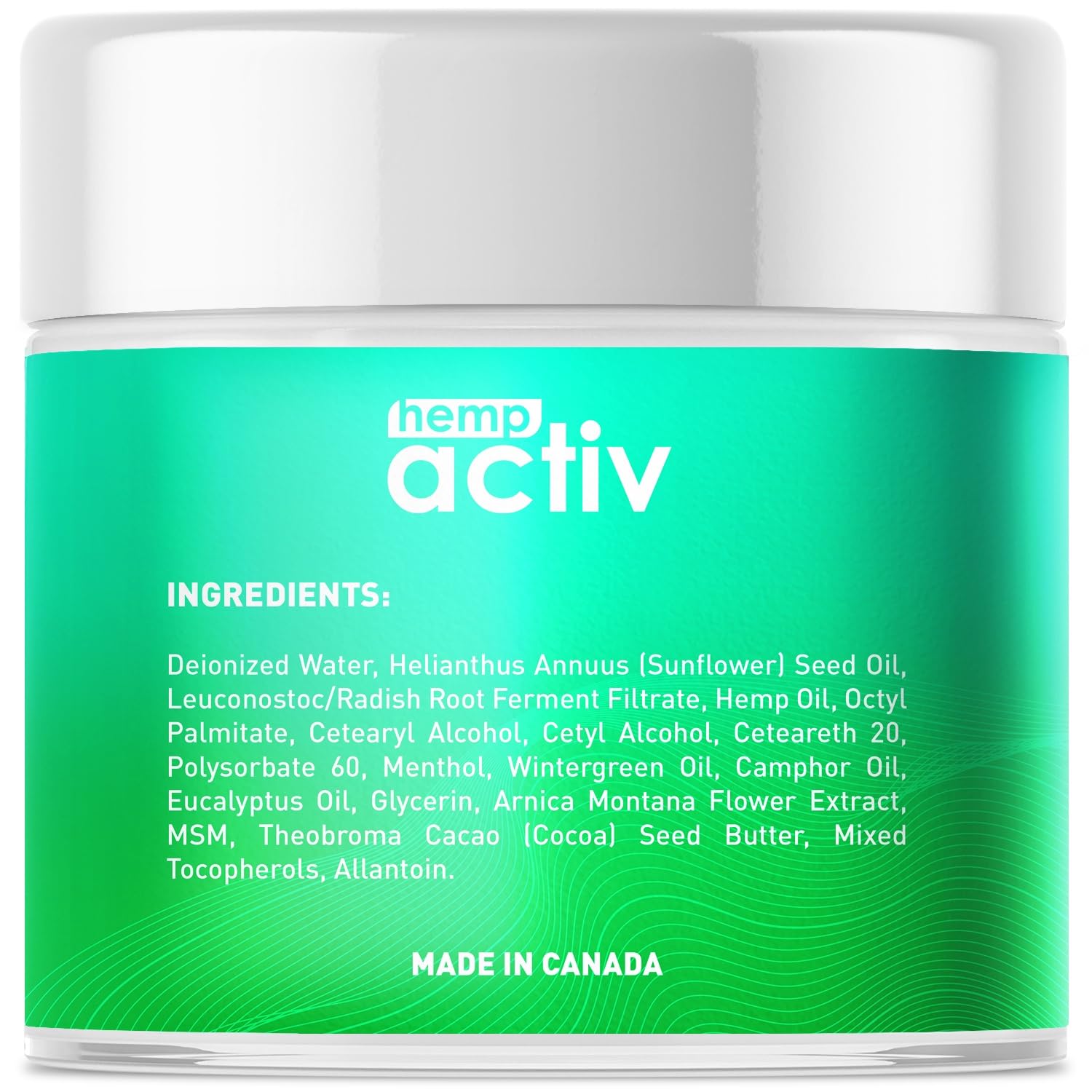 HEMPACTIV Cooling Hemp Cream – Menthol, MSM & Arnica – Fast-Absorbing, Non-Greasy Formula for Muscles & Joints – 4oz Best-Value Size HEMPACTIVBuy Supplements Australia