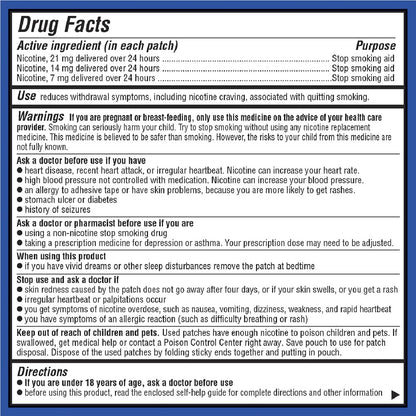 Rite Aid Nicotine Patch Kit, Steps 1 Through 3 to Quit Smoking, 21, 14, 7mg Rite AidBuy Supplements Australia