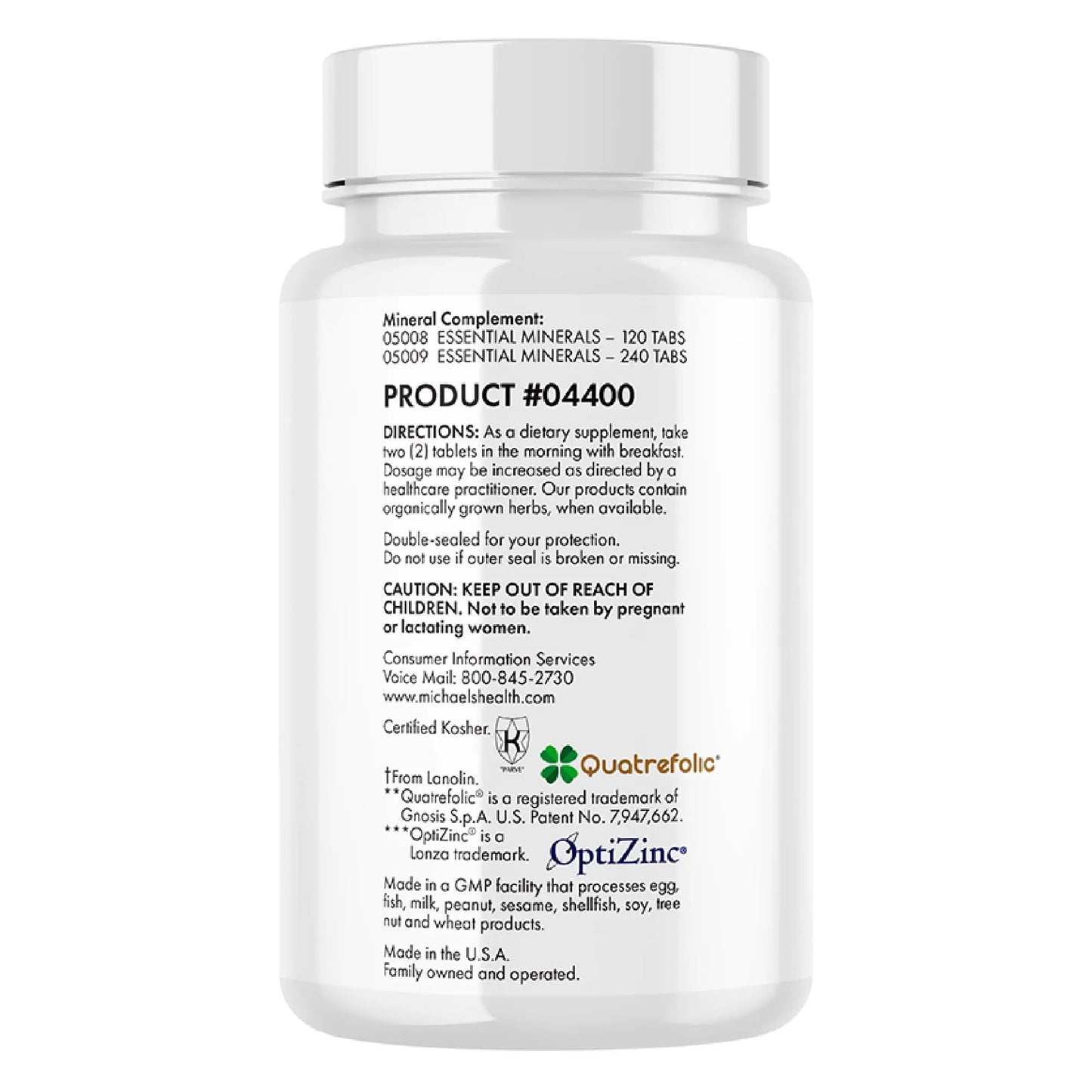 Michael's Health Naturopathic Programs Teen Girls Multivitamin - 60 Vegetarian Tablets - with B Complex Vitamins & Female Herbal Blend MICHAEL'S