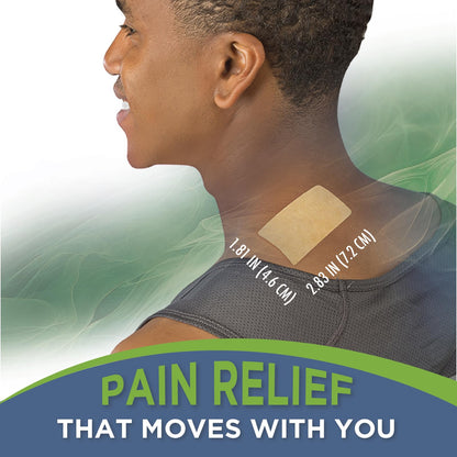 TheraCare Targeted Pain Relief Medicated Patch | Neck, Shoulder, Small Areas | 20-Count | 2.83” x 1.81” | Topical Analgesic | Camphor, Menthol, Methyl Salicylate | Gentle Adhesive Thera CareBuy Supplements Australia