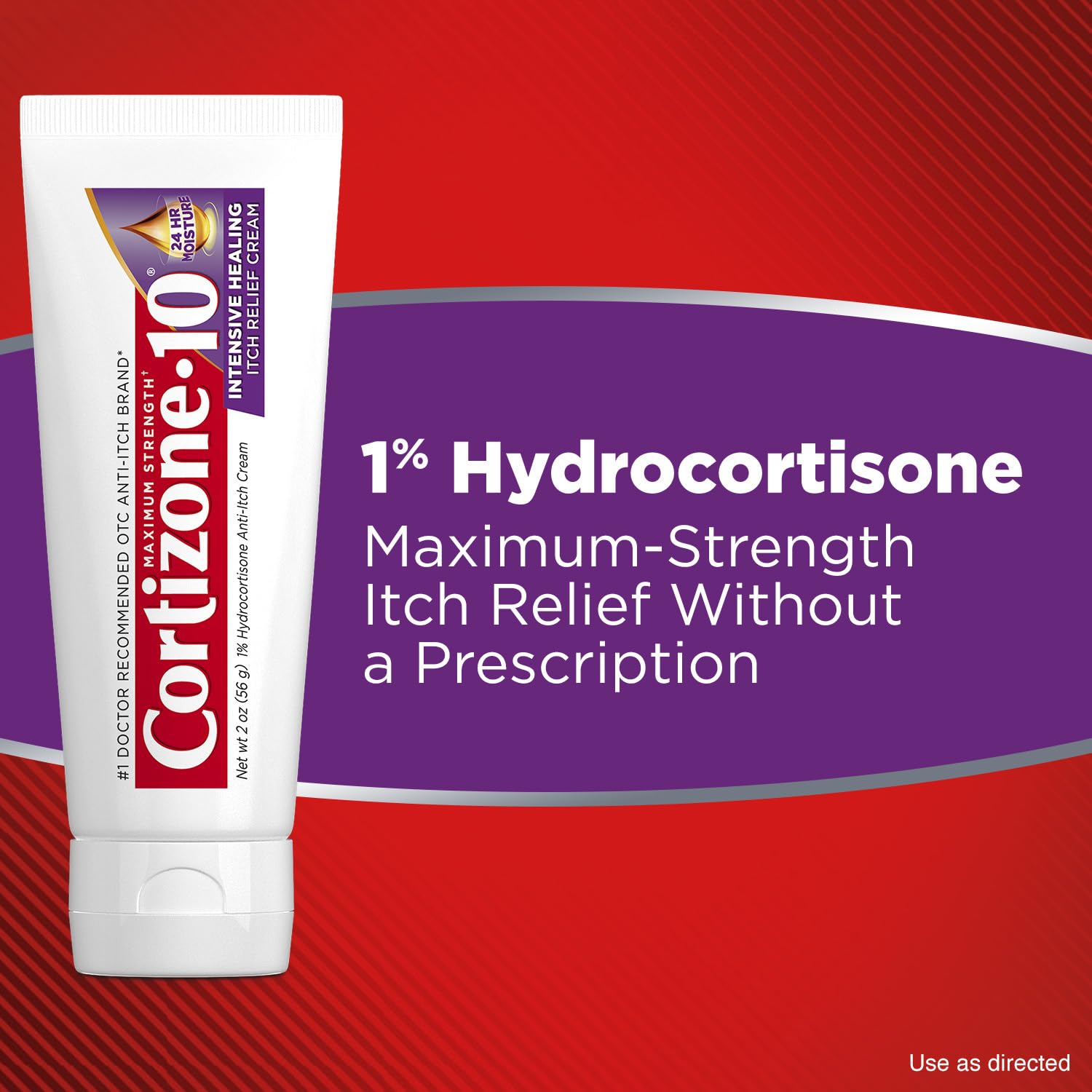 Cortizone-10 Maximum Strength Intensive Healing Itch Relief Cream, 1% Hydrocortisone, Fast-Acting, Anti-Itch Cream for Bug Bites, Rash, Eczema, Psoriasis, Poison Ivy, Oak, Sumac & More, 2 oz Cortizone 10Buy Supplements Australia