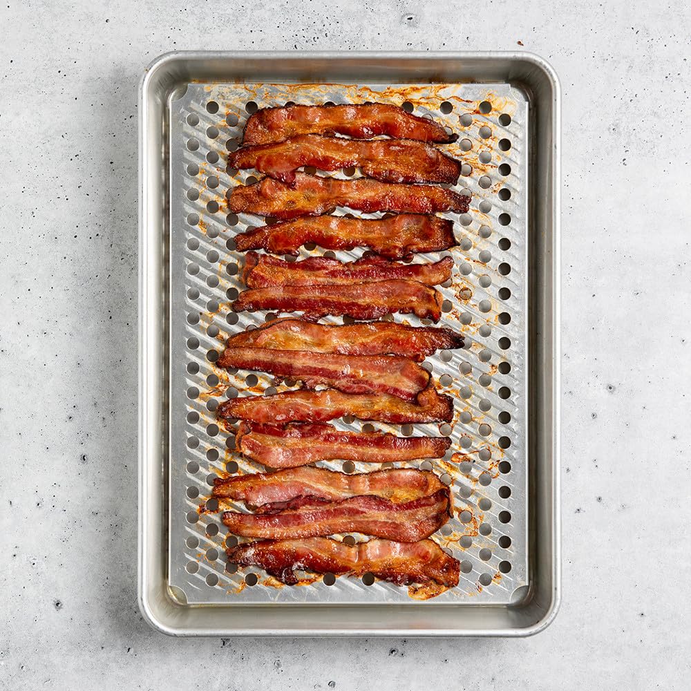 Nordic Ware Naturals High Sided Half Sheet Pan with Multi-Purpose Oven and Cooling Rack Nordic WareBuy Supplements Australia