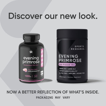 Sports Research Evening Primrose Supplement from Cold Pressed Oil Sports ResearchBuy Supplements Australia