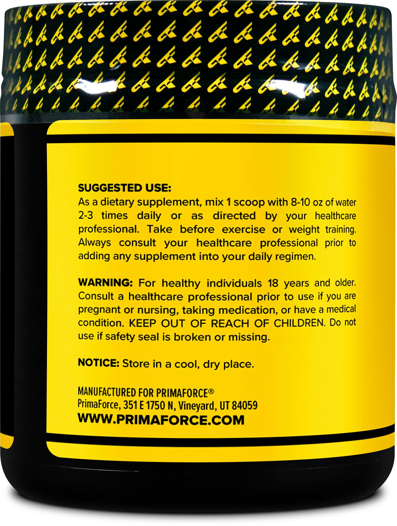 PrimaForce AAKG Arginine Powder, 250 grams (L-Arginine and Alpha-Ketoglutarate Acid) PrimaforceBuy Supplements Australia