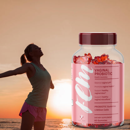 FEM Vaginal Probiotic Gummies for Women - Promotes pH Balance, Healthy Vaginal Odor & Urinary nutra4healthBuy Supplements Australia