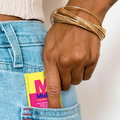 Midol Woman-on-The-Go Period Essentials Complete On The Go Menstrual Pain Relief Caplets, 50ct (25 Pouches of 2) & U by Kotex Balance Ultra Thin Pads Regular Absorbency 50ct MidolBuy Supplements Australia