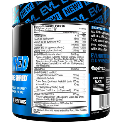 EVL Ultimate Pre Workout Powder - Thermogenic Fat Burn Support Preworkout Powder EvlutionBuy Supplements Australia