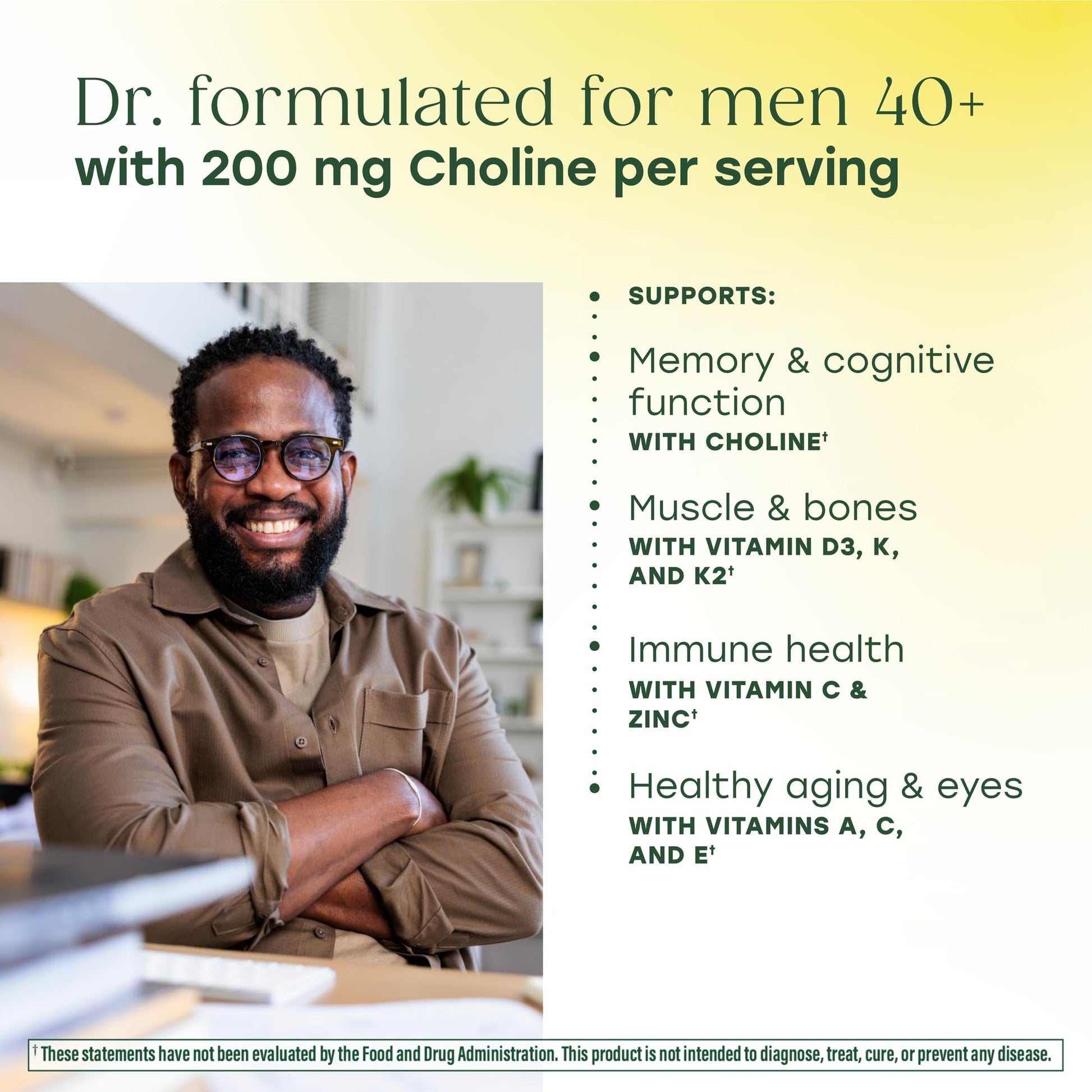 MegaFood Men's 40+ Advanced Multivitamin for Men - Dr-Formulated - Choline, Vitamin B, Vitamin C, Vitamin D, Zinc & Real Food MegaFoodBuy Supplements Australia