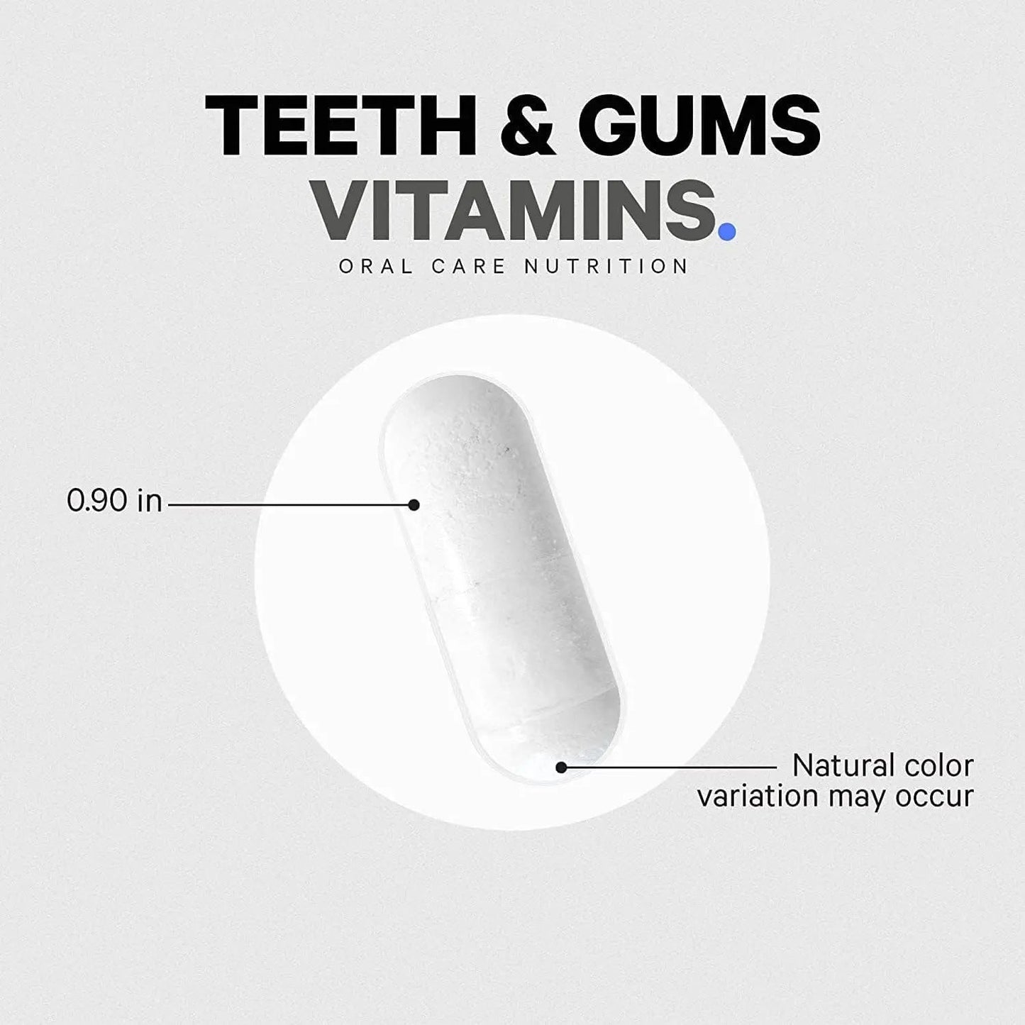 Codeage Teeth & Gums Vitamins + Oral Probiotics Supplement for Mouth - Whole Food Calcium, Collagen, Potassium, Vitamin C, D3, K2, Zinc CodeageBuy Supplements Australia
