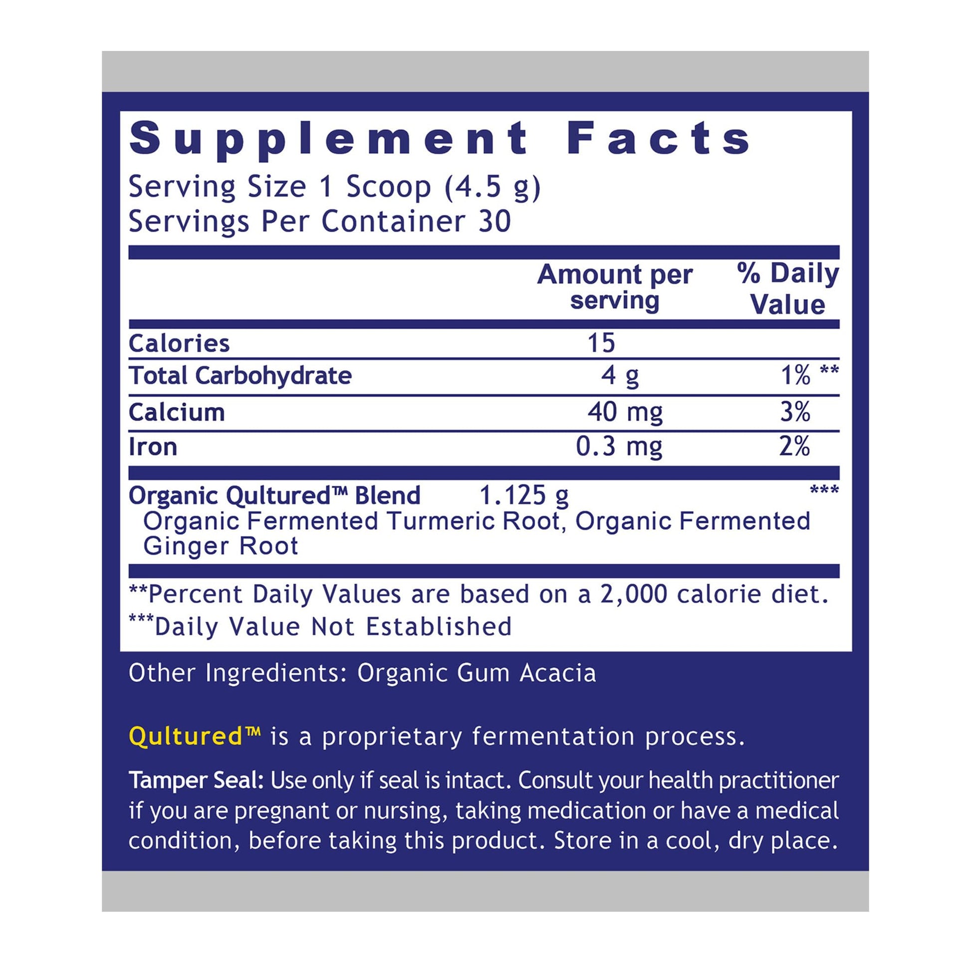 Premier Research Labs Premier Fermented Turmeric/Ginger Root - Probiotic Fermented Turmeric & Ginger Powder Supplement, Active Curcuminoids, Herbal Supplement - 4.7 Oz Premier Research LabsBuy Supplements Australia