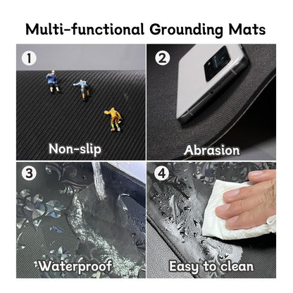 LOSUVERO Grounding Mat for Bed, 33.5x23.5Floral Printed Grounding Pad for Health Therapy, Efficient Sleep LOSUVEROBuy Supplements Australia