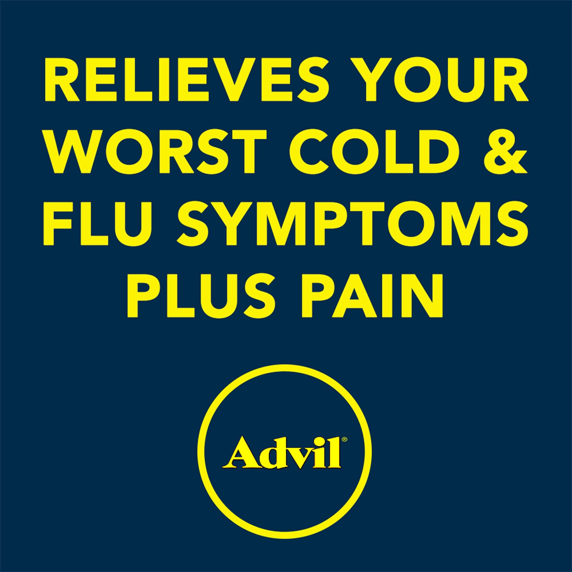 Advil Multi Symptom Cold and Flu Medicine, Cold Medicine for Adults with Ibuprofen, Phenylephrine HCL AdvilBuy Supplements Australia