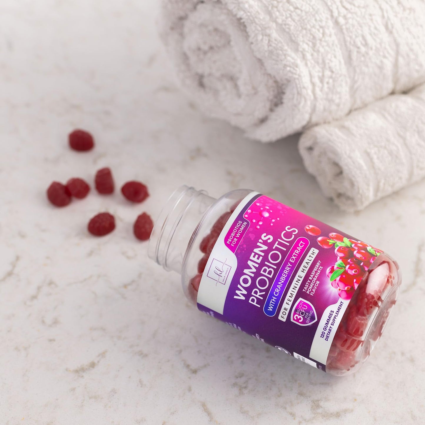 Probiotics for Women + Cranberry - 3 Billion CFU Guaranteed & 6 Vegan Strains for Women's Hello Lovely!Buy Supplements Australia
