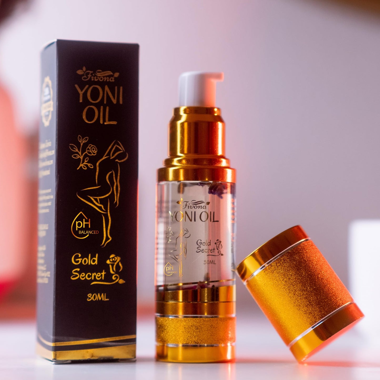 Fivona 4-in-1 Feminine Care Kit, Yoni Oil, Yoni Soap, Yoni Steaming Pot and Red Premium V Steam Herbs FIVONABuy Supplements Australia
