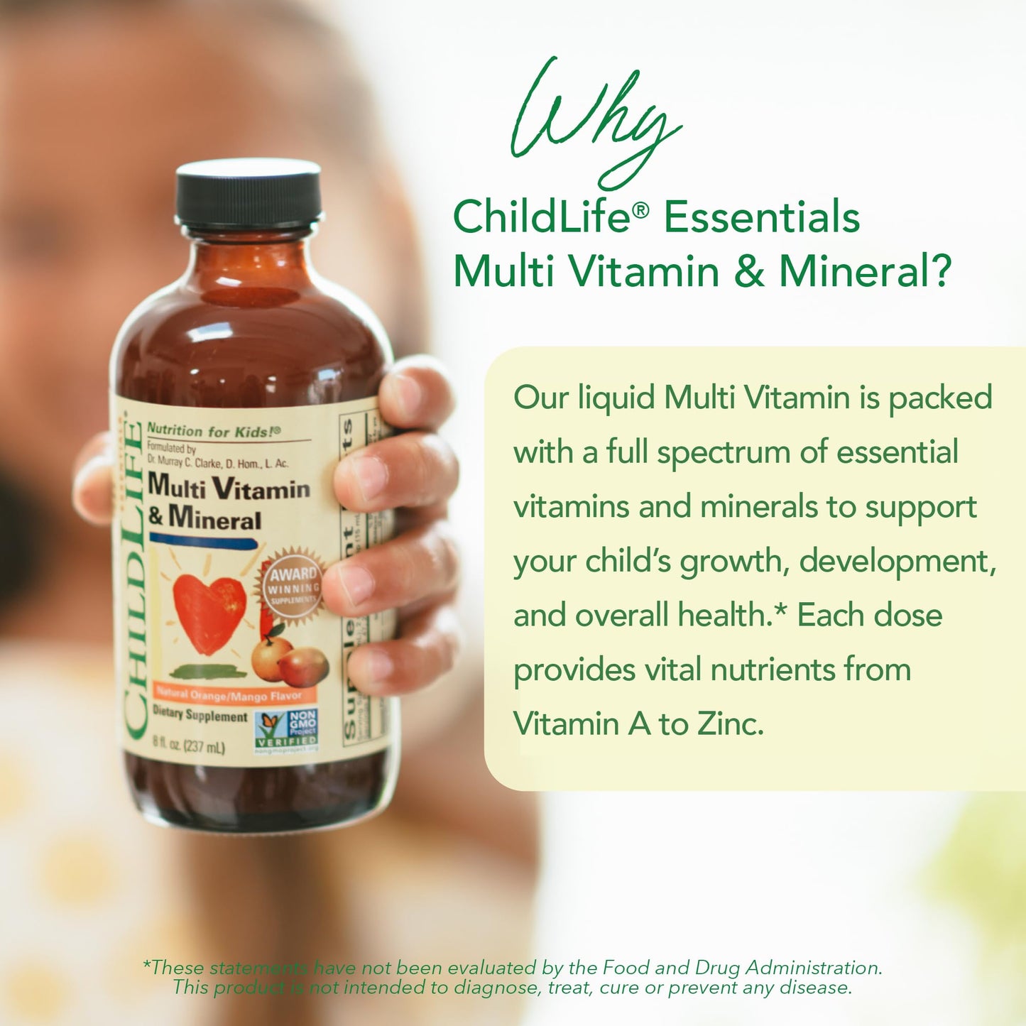 CHILDLIFE ESSENTIALS Kids Multivitamin & Mineral - Kids Vitamins, Liquid Multivitamin for Kids, Toddler Multivitamins, Liquid Vitamins, Baby Multivitamin - Natural Orange & Mango, 8 Fl Oz (Pack of 2) CHILDLIFE ESSENTIALSBuy Supplements Australia