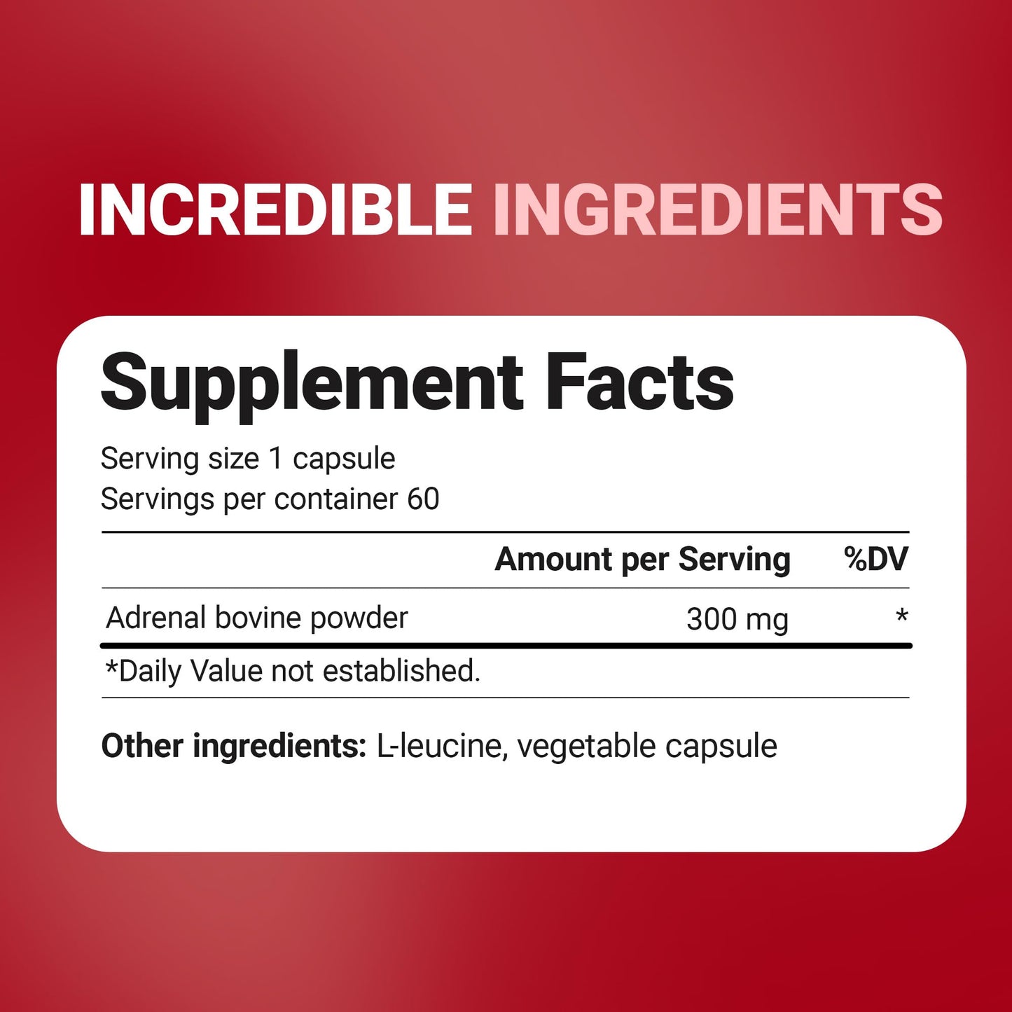 Dr. Berg Adrenal Glandular - Hormone Balance Formula That Supports Healthy Adrenal Function - Adrenal Support Supplement - 60 Capsules Dr. Berg NutritionalsBuy Supplements Australia