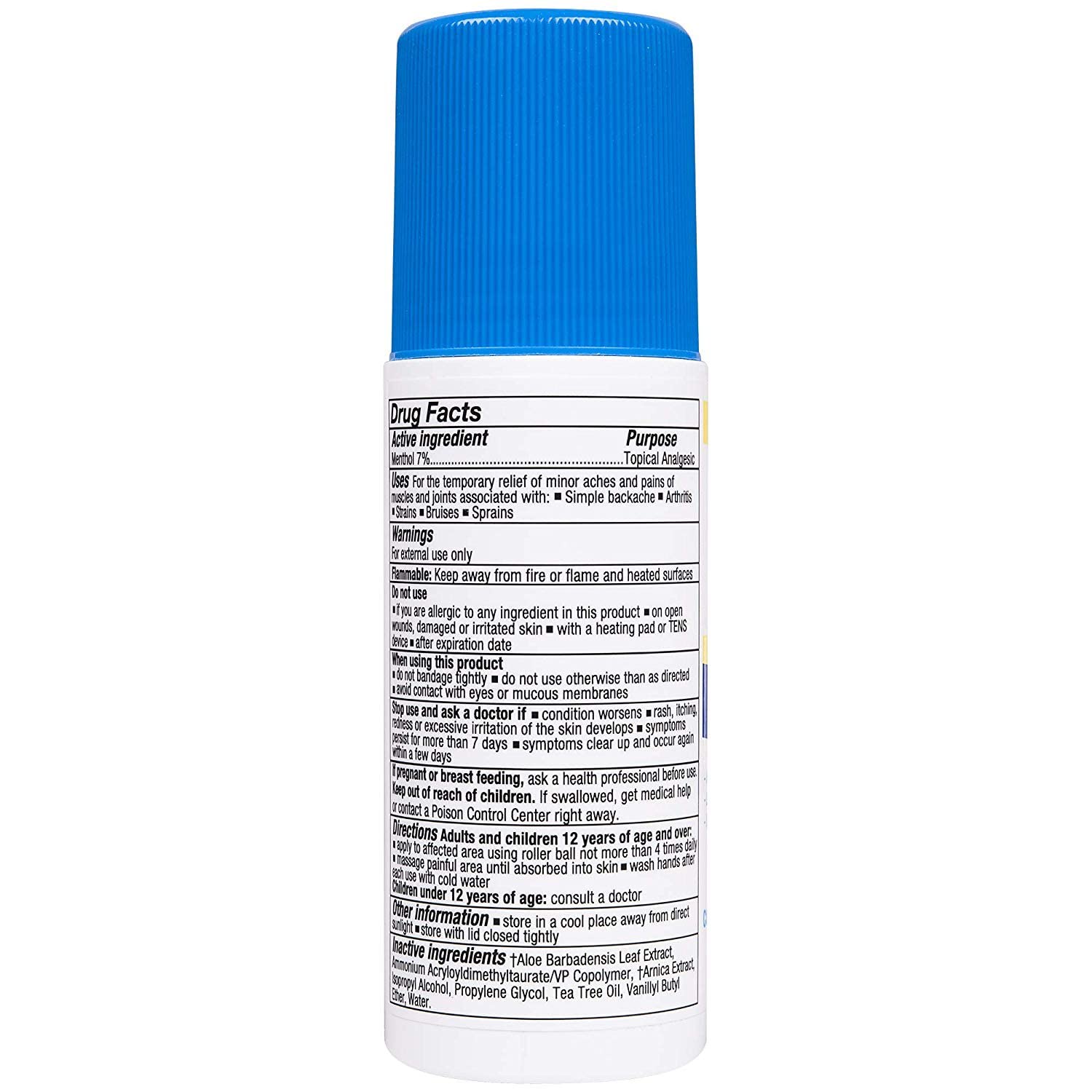 Zim's Max Freeze Muscle and Joint Pain Relief Roll-On - 3 oz, Pack of 4 Zim's Crack CremeBuy Supplements Australia